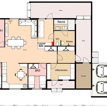 Spacious Surrounded By Arctic Nature *